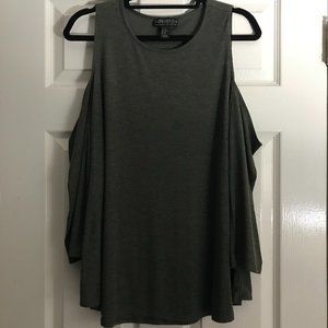 Dark green blouse